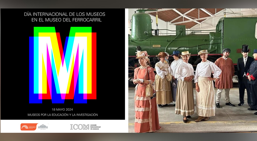 Los museos del Ferrocarril celebran el Da Internacional de los Museos